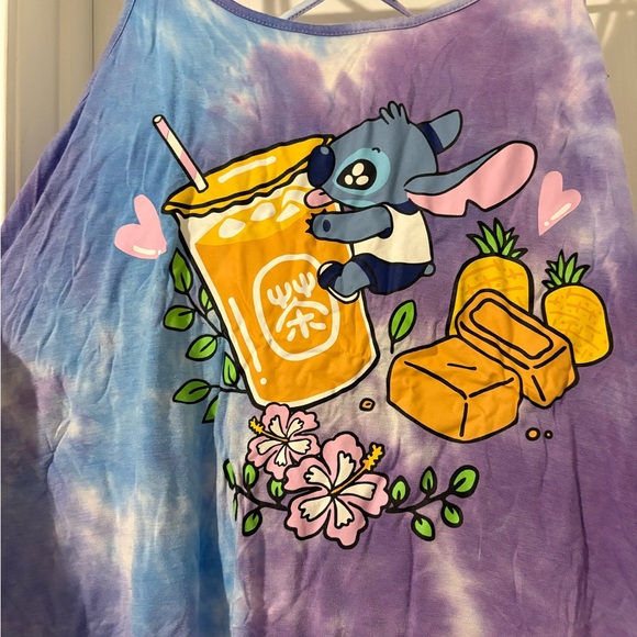 Disney Stitch Pastel Tie-Dye Tank Top - Picture 2 of 5
